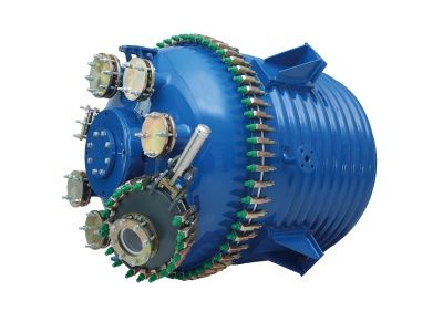 搪玻璃半盘管反应釜