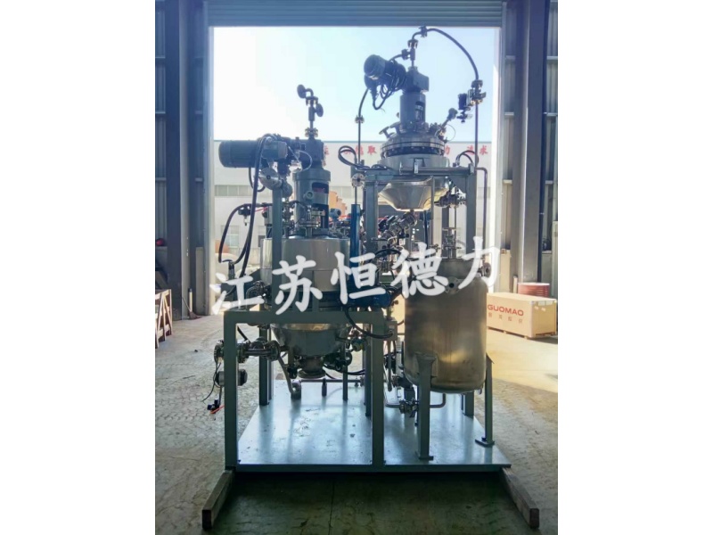 锥底三合一撬装设备 小试机组